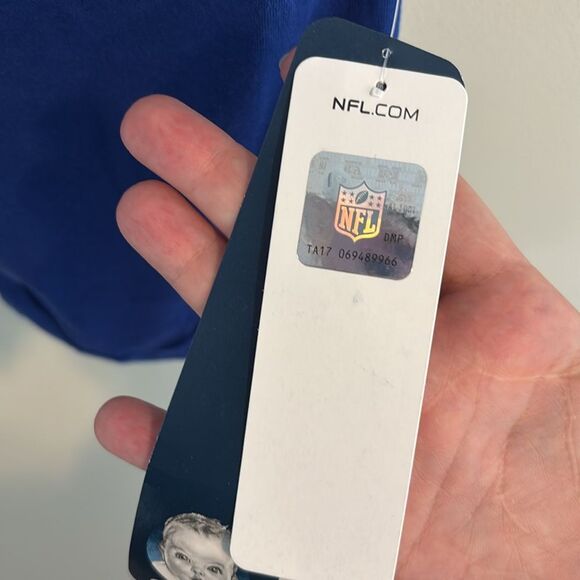 New York Giants Blue Baby outfit nwt size 3-6 months - Picture 3 of 3